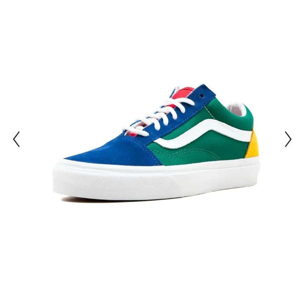 Vans Blue and Green Sneakers YACHT CLUB OLD SKOOL